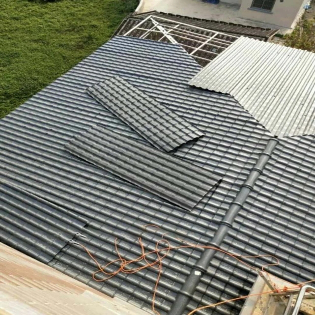 新型建筑材料合成樹(shù)脂瓦，新時(shí)代城市建設(shè)的屋頂瓦