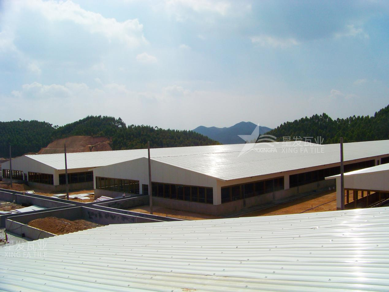 合成樹脂瓦施工安裝用什么材料搭建架子，鋼結(jié)構(gòu)搭建樹脂瓦