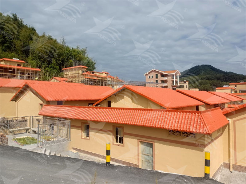 建房搭建屋面選擇合成樹(shù)脂隔熱瓦，你了解多少？